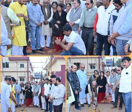 आचार्य कृपलानी वार्ड माधव नगर मे महापौर श्रीमती प्रीति संजीव सूरी ने 24 लाख के विकास कार्यों की दी सौगात