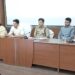 लोकसभा निर्वाचन 2024 – सीमा पर अवैध परिवहन एवं असामाजिक तत्वों पर हो निगरानी – कलेक्टर श्री प्रसाद कलेक्टर श्री प्रसाद ने राजस्व, पुलिस, वाणिज्यकर, आयकर, केन्द्रीय उत्पाद शुल्क और बैंकर्स की बैठक में दिये निर्देश