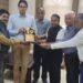 राज्यपाल श्री मंगू भाई पटेल से प्राप्त “अति उत्तम नवाचार सम्मान“ कलेक्टर अवि प्रसाद को प्रतिनिधियों ने सौंपा  कलेक्टर श्री प्रसाद ने रेडक्रॉस सोसायटी के सदस्यों, प्रबंध कार्यकारिणी उदारमना दानदाताओं को दी शुभकामनाएं