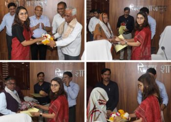 सत्रह सेवानिवृत्त शासकीय सेवकों को कलेक्टर ने पीपीओ वितरित किए
