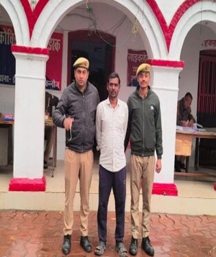 1 वारण्टी अभियुक्त गिरफ्तार