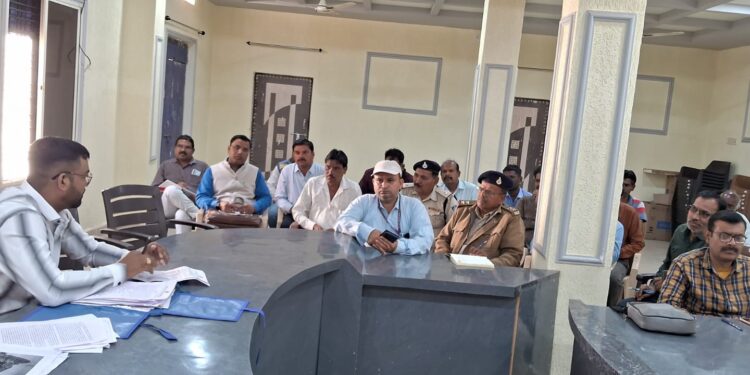 एसडीएम ने दिए अतिक्रमण हटाने के सख्त निर्देश