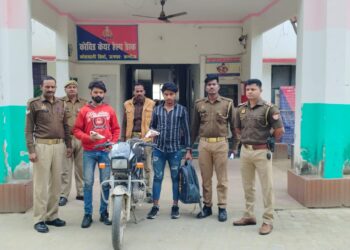 *अवैध पिस्टल, तमंचा तथा कारतूस के साथ दो नफर अभियुक्तगण को गिरफ्तार कर भेजा गया जेल*