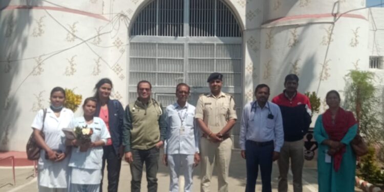 केंद्रीय जेल नर्मदापुरम में आयुष विभाग द्वारा निःशुल्क आयुर्वेद चिकित्सा शिविर का आयोजन किया गया..