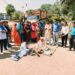 *लाल बहादुर शास्त्री वार्ड में होंगे लगभग आठ लाख से अधिक के विकास कार्य*  *महापौर श्रीमती प्रीति संजीव सूरी ने वार्ड के वरिष्ठ नागरिक पुरुषोत्तम चक्रवर्ती से कराया भूमिपूजन*