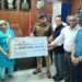 शहिद पुलिसकर्मी के परिवार को मिली बीमा धनराशि