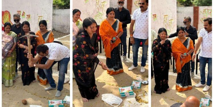 *रामनिवास सिंह वार्ड में होंगे लगभग 50 लाख की लागत से विकास कार्य महापौर श्रीमती प्रीति संजीव सूरी निगम अध्यक्ष मनीष पाठक की गरिमामय उपस्थिति में संपन्न हुआ भूमि पूजन*