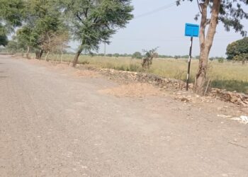 अधर मे लटका सुनवानी खुर्द से सिमरिया सड़क निर्माण कार्य बाहनो को निकलने मे हो रही परेशानी