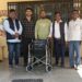 राष्ट्रीय संगठन मंत्री कैलाश चंद्र फुलेरिया के द्वारा दुपाड़ा के शासकीय अस्पताल में मरीजों की सुविधा के लिए व्हीलचेयर भेंट भेट..!