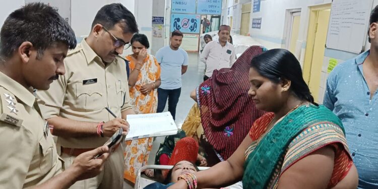 *नवविवाहिता महिला ने लगाई फासी कारण अज्ञात पुलिस कर रही जाच*