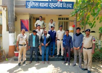 रहटगांव थाना में स्थाई वारंटी को गिरफ्तार कर न्यायालय में किया पेश