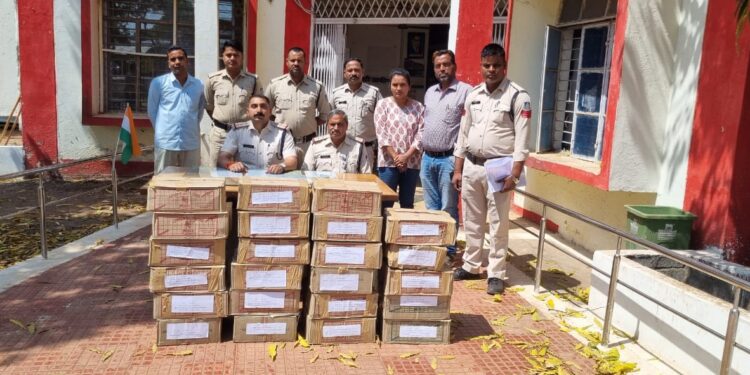 स्लीमनाबाद पुलिस व्दारा भारी मात्रा मे अवैध शराब जप्ती कार्यवाही देखे VIDEO