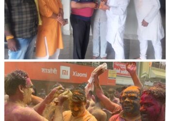 प्रशासन रहा पूरी तरह अलर्ट..कालापीपल में रंगपंचमी की धूमःखूब उड़ा रंग गुलाल,..! विधायक घनश्याम चंद्रवंशी ने बच्चों के साथ खूब उड़ाया अबीर गुलाल…!
