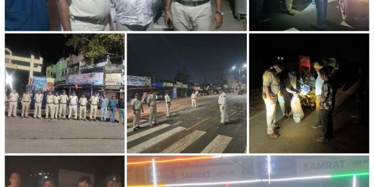 आदर्श आचार संहिता के लागू होते ही कटनी पुलिस अधीक्षक ने किया अपराधियों गुण्डों बदमाशों, पर सख्त कार्यवाही का आगाज़