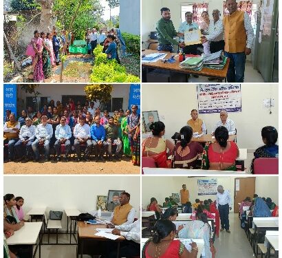 सब्जी उत्पादन एवं नर्सरी प्रबंधन प्रशिक्षण परीक्षा संपन्न।