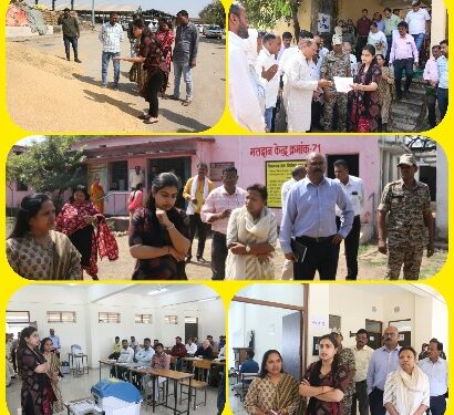 कलेक्टर ने गेहूं उपार्जन केंद्रों एवं मतदान केन्द्रों का निरीक्षण किया,समर्थन मूल्य पर एफएक्यू स्तर का गेहूं खरीदने के दिए निर्देश,मतदान कर्मियों कहूट एप से प्रश्नोत्तरी हल कर समाधान करने के दिए निर्देश..