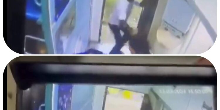 चलती ट्रेन से गिरा शख्स, महिला की चेन खींचने की कर रहा था कोशिश- सामने आया डरावना VIDEO