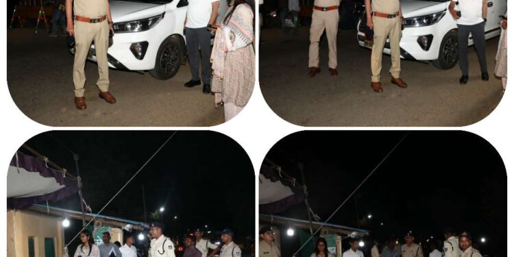 *कलेक्टर – एसपी द्वारा जांच नाका झिरपा का औचक निरीक्षण*