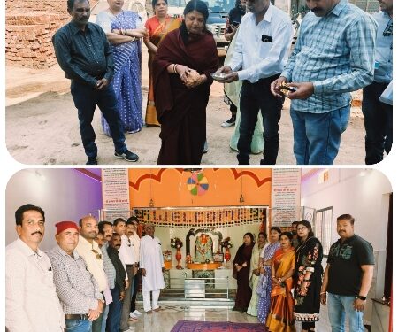 महाराणा प्रताप वार्ड अमकुही झिंझरी में लगभग 45 लाख से अधिक के लागत से होंगे विकास कार्य महापौर श्रीमती प्रीति संजीव सूरी एम.आई.सी सदस्य एवं स्थानीय पार्षद तुलसा गुलाब बेन की उपस्थिति में संपन्न हुआ भूमिपूजन