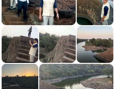 कलेक्टर ने प्रदेश के इकलौते आर्च डैम ऊमरडोली को पर्यटन मानचित्र में लाने की संभावनाओं का लिया जायजा* *बुनियादी सुविधाएं की जायेंगी विकसित* ऊमरडोली डैम की खूबसूरती को कलेक्टर ने किया मोबाइल कैमरे में कैद