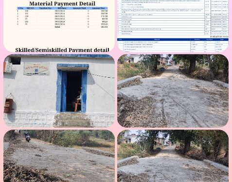 जनपद बिछिया के इमलिया पंचायत में साढ़े सात लाख की पुलिया में भ्रष्टाचार! *डलनीं थी 2 रो की ( छ: ) पुलिया,1 रो में ( 3 ) पुलिया डालकर कर दी गई तैयार!* ग्राम पंचायत इमलिया निर्माण एजेंसी की भूमिका सवालो के घेरों में!