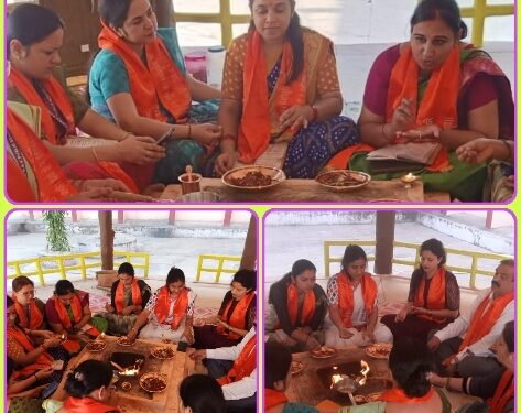 शिक्षा का मंदिर *_जेपीवी डीएवी विद्यालय में हुआ नवशस्येष्ठि यज्ञ*_