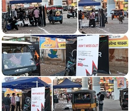 मोटर व्हीकल एजेंसियो की चल रही मनमानी, कही भी टेंट लगाकर कर वाहनो के बिक्री के कर रहे प्राचार प्रासार