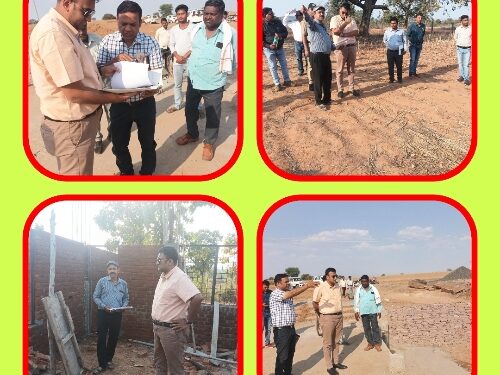 जिला पंचायत के सीईओ श्री शिशिर गेमावत ने विकासखंड रीठी के ग्राम भरतपुर और वसुधा ग्राम में पर्यटन हट भवन और स्टॉपडैम सहित निर्माण एवं विकास कार्यों का किया औचक निरीक्षण।