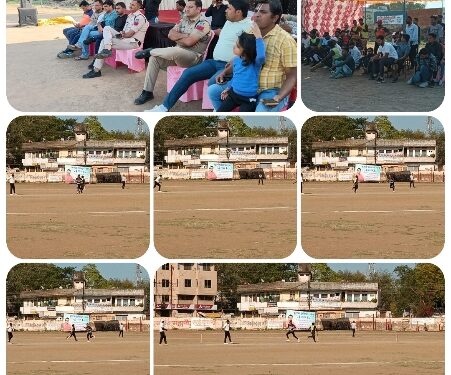 कोतवाली इलेवन V/S स्माइल एल्वन के क्रिकेट मैच में 25 रन से कोतवाली इलेवन की करारी हार