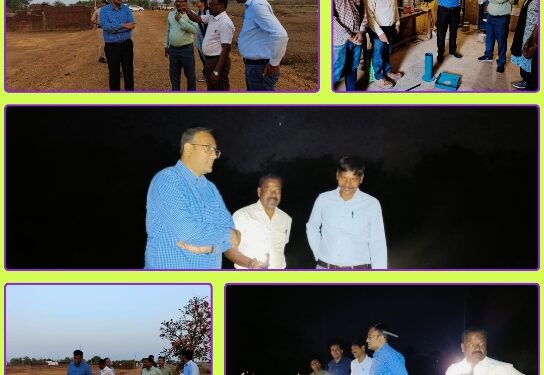 *जिला पंचायत के सीईओ श्री गेमावत ने क्वालिटी कंट्रोल लैब सहित  निर्माणाधीन तालाबों का किया निरीक्षण*  *निर्माण कार्यों को क्वालिटी और टाइमिंग के साथ पूर्णता के दिए निर्देश*
