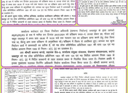 प्रशिक्षण से अनुपस्थित रहने पर चार कर्मचारी निलंबित. तेरह को कारण बताओ नोटिस.