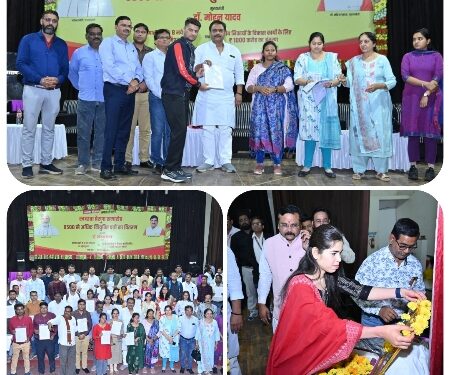निगम ने शहरवासियों को जागरूक करने जगायी स्वच्छता की अलख  प्रदेश स्तरीय स्वच्छता प्रेरणा समारोह पर निगम ने निकाली रैली,सार्वजनिक स्थलों पर चला विशेष सफाई अभियान
