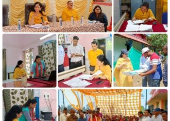 राजस्व न्यायालयों से जारी होने वाले आदेशों के अमल पर ध्यान दें – डॉ. सिडाना  कलेक्टर ने निवास में किया तहसील न्यायालय तथा स्वास्थ्य केन्द्र का निरीक्षण