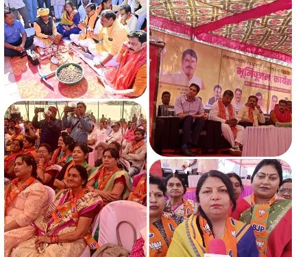 *सांसद वीडी शर्मा ने 21करोड़ 7 लाख के विकास कार्यों का किया भूमि पूजन*  *सांसद बीडी शर्मा ने महापौर श्रीमति प्रीति संजीव सूरी के शहर विकास कार्यों की सराहना कर दी बधाई*  *बहुप्रतीक्षित जगन्नाथ चौक से घंटाघर सडक निर्माण का मार्ग प्रशस्त*