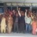 आशा बहू और आंगनबाड़ी कार्यकत्रियों ने वेतन को लेकर धरना प्रदर्शन जारी किया।