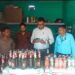 नवेगांव थाना अंतर्गत शराब जब्त