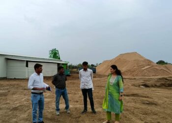 कलेक्टर ने किया निर्माणाधीन मेडीकल कॉलेज का निरीक्षण