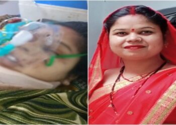 महिला को छत से धक्का देने का मामला: पति समेत ससुर गिरफ्तार, मरने से पहले विवाहिता ने वीडियो में बयां किया था दर्द