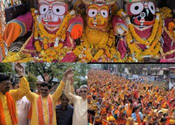 *महाप्रभु की भव्य और दिव्य ऐतिहासिक विराट कलश यात्रा के स्वागत में उमड़ पड़ा श्रद्धा, आस्था और भक्ति का सैलाब*  *मुस्लिम समाज ने रथ यात्रा का स्वागत करते हुए सांप्रदायिक सौहार्द्र की मिसाल कायम की*
