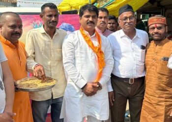 विधायक घनश्याम चंद्रवंशी ने तिलक लगाकर हिंन्दू नववर्ष व गुड़ी पड़वा का किया अभिनंदन…!