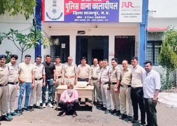 TI जगेत व SI भंडारी की जुगलबंदी.. 02 किलो ग्राम गांजा सहित आरोपी गिरफ्तार….l