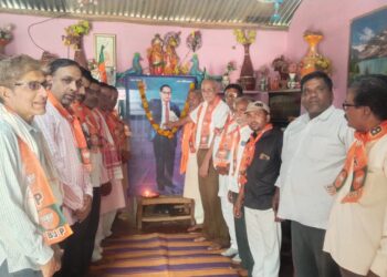 आज डॉ भीमराव अंबेडकर जयंती मनाई गई