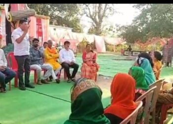 *डोंगरगढ -बूथ क्रमांक 145 में महतारी वंदन सम्मान समारोह में हुआ महिलाओं का सम्मान*