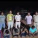 जुआँ फड़ पर पुलिस की बड़ी कार्यवाही