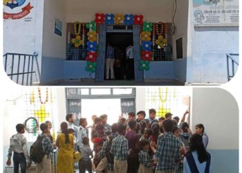 नया शिक्षा सत्र शुरू स्कूलों में मनेगा प्रवेश उत्सव, टीका लगाकर विद्यार्थियों का किया स्वागत,,,,