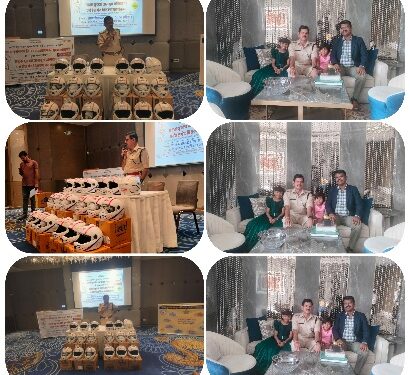 *भोपाल में 1050 विशेष सड़क सुरक्षा अग्रदूत बनाए जाने का हुआ आगाज* 100 सड़क सुरक्षा अग्रदूतो ने हादसों रहित राष्ट्र बनाने का लिया संकल्प