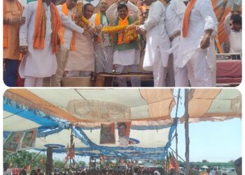 *ग्राम धनोरा में डूब क्षेत्र की समस्या को सुनने पहुचे मुख्यमंत्री मोहन यादव*   *जिला पंचायत सदस्य ऋषि पटेल के प्रयासों से ग्राम धनोरा में मुख्यमंत्री का कार्यक्रम हुआ सम्पन्न*