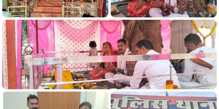 हनुमान जयंती के महा पर्व मैं थाना कोतवाली में प्राण प्रतिष्ठा एवं प्रसाद भंडारे का आयोजन किया गया*  *देखिऐ VIDEO