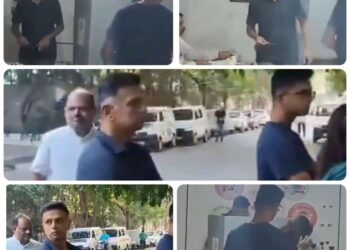 राहुल द्रविड़ का वीडियो हुआ वायरल, टीम इंडिया के हेड कोच वोट डालने के लिए लाइन में खड़े होकर अपनी बारी का इंतजार करते दिखाई दिए, देखें VIDEO