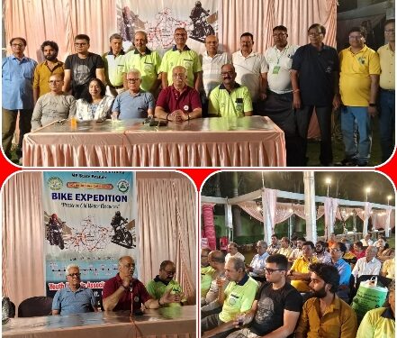 यूथ हॉस्टल एसोसिएशन ऑफ इंडिया एम पी स्टेट ब्रांच के द्वारा पुराने जल संसाधनों को संरक्षित करने के लिए बाइक अभियान ऑल एम पी चलाया जा रहा , सतकार होटल में रखी प्रेस वार्ता